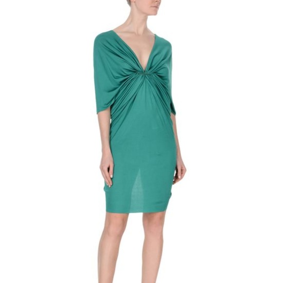 Lanvin Dresses & Skirts - Lanvin kelly green viscose dress